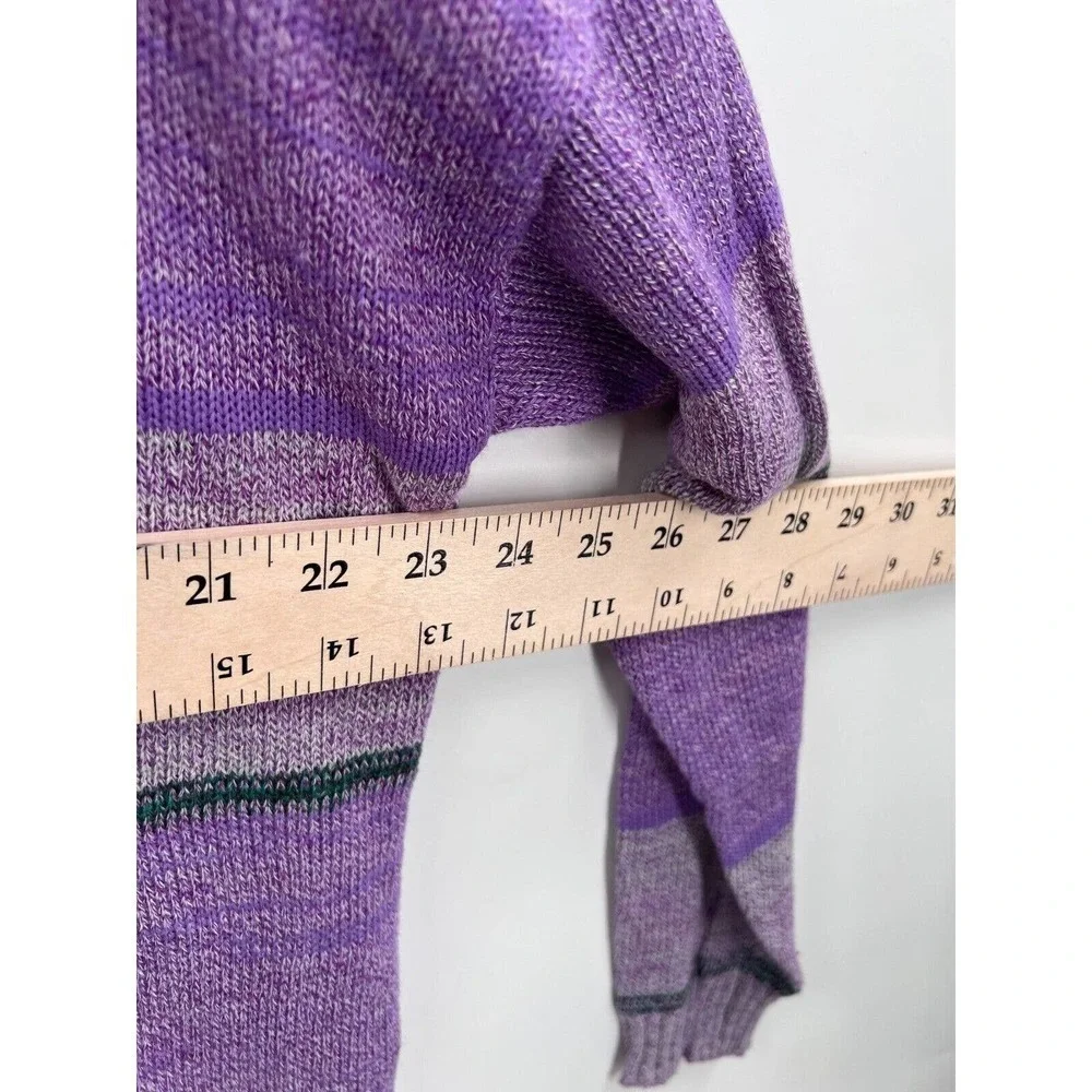 Misslook Multicolor Color-Block Pullover Sweater Oversized Casual Women's XL
